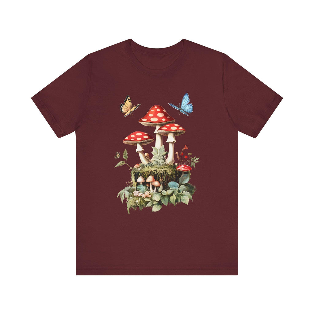 Butterfly Mushroom Goblincore Shirt