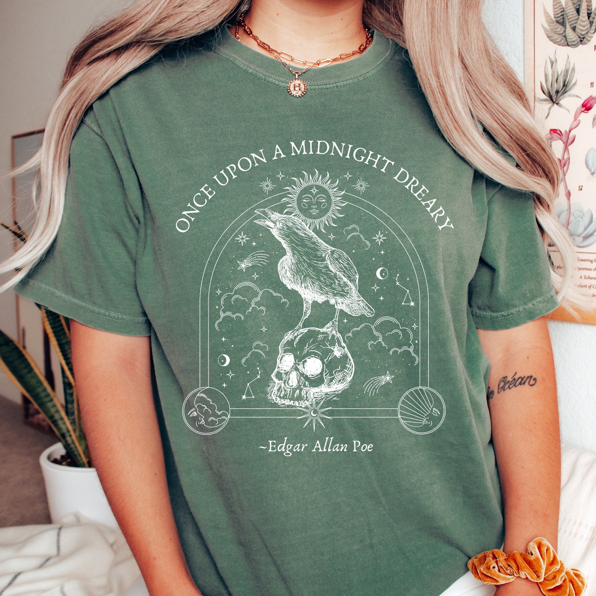 Edgar Allan Poe Raven T-Shirt