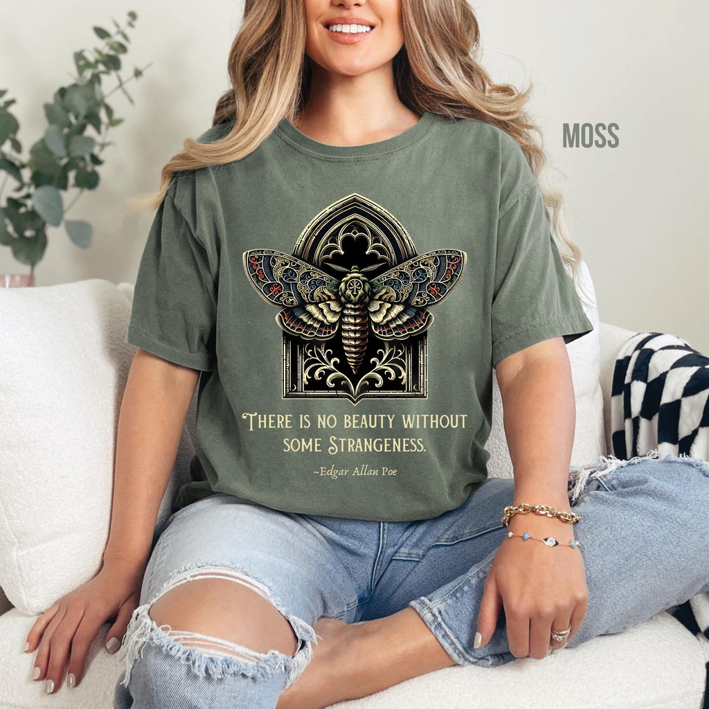Edgar Allan Poe Moth T-Shirt