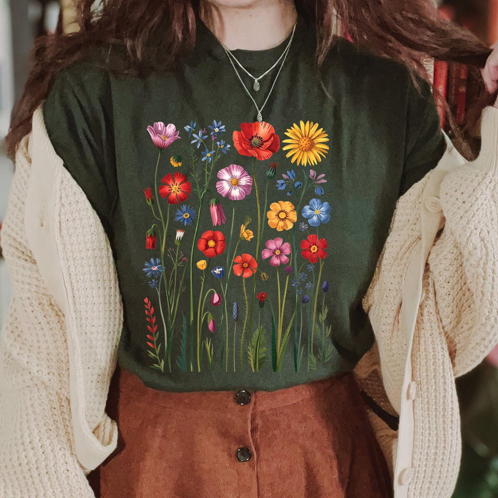 Boho Wildflower T-Shirt