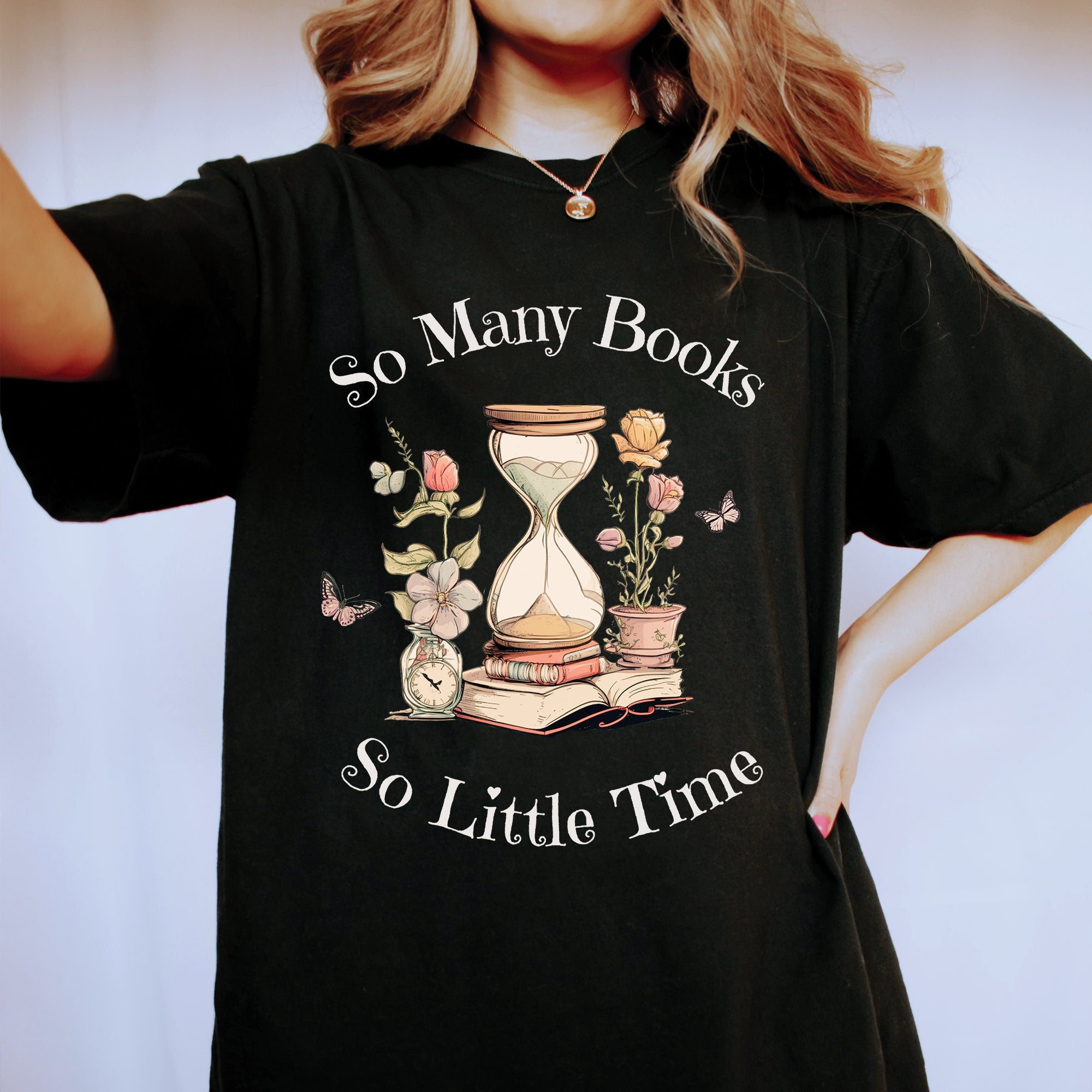Bookworm So Many Books So Little Time T-Shirt