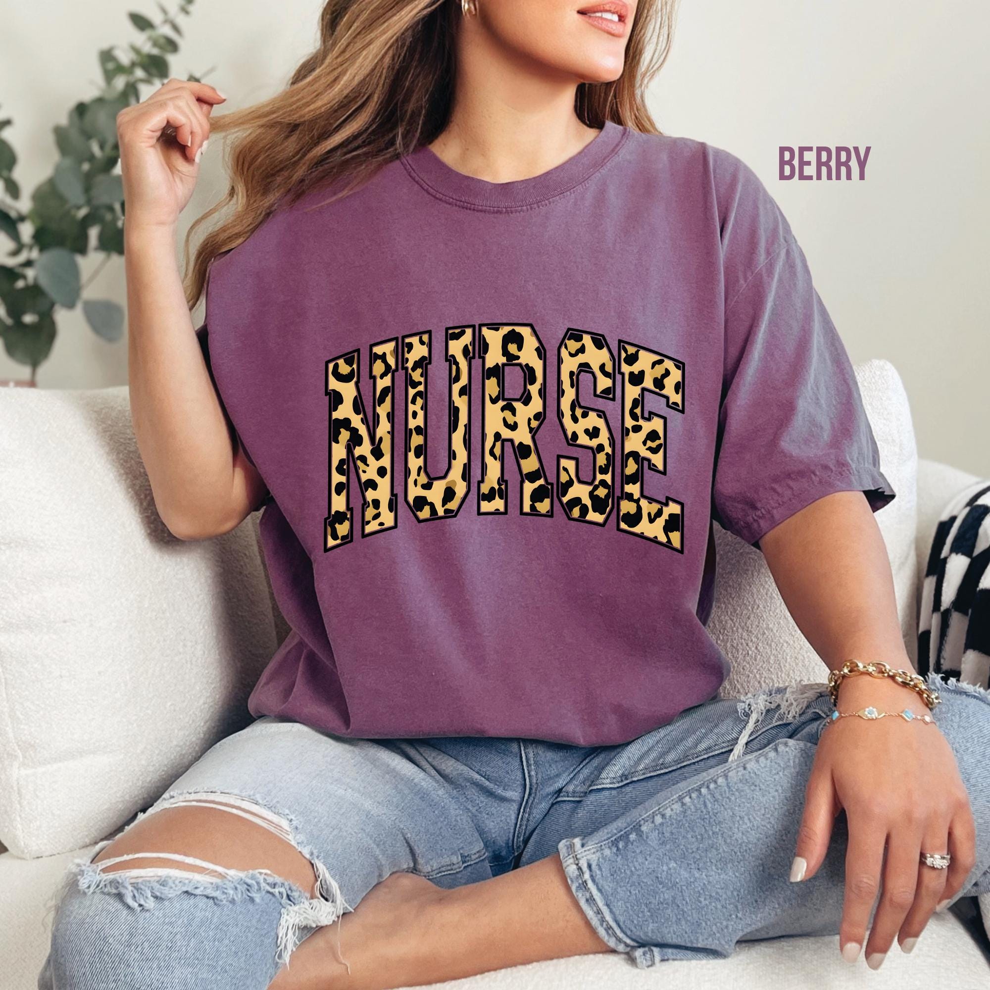 Leopard Nurse Shirt