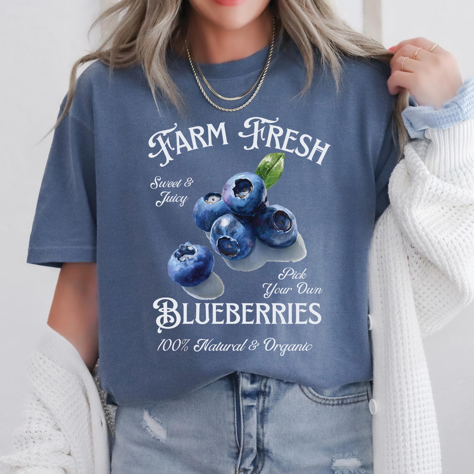 Farm Fresh Blueberries T-Shirt