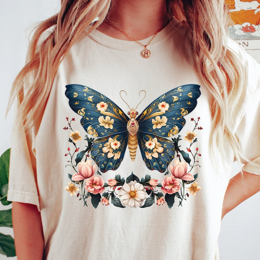 Flower Moth T-Shirt
