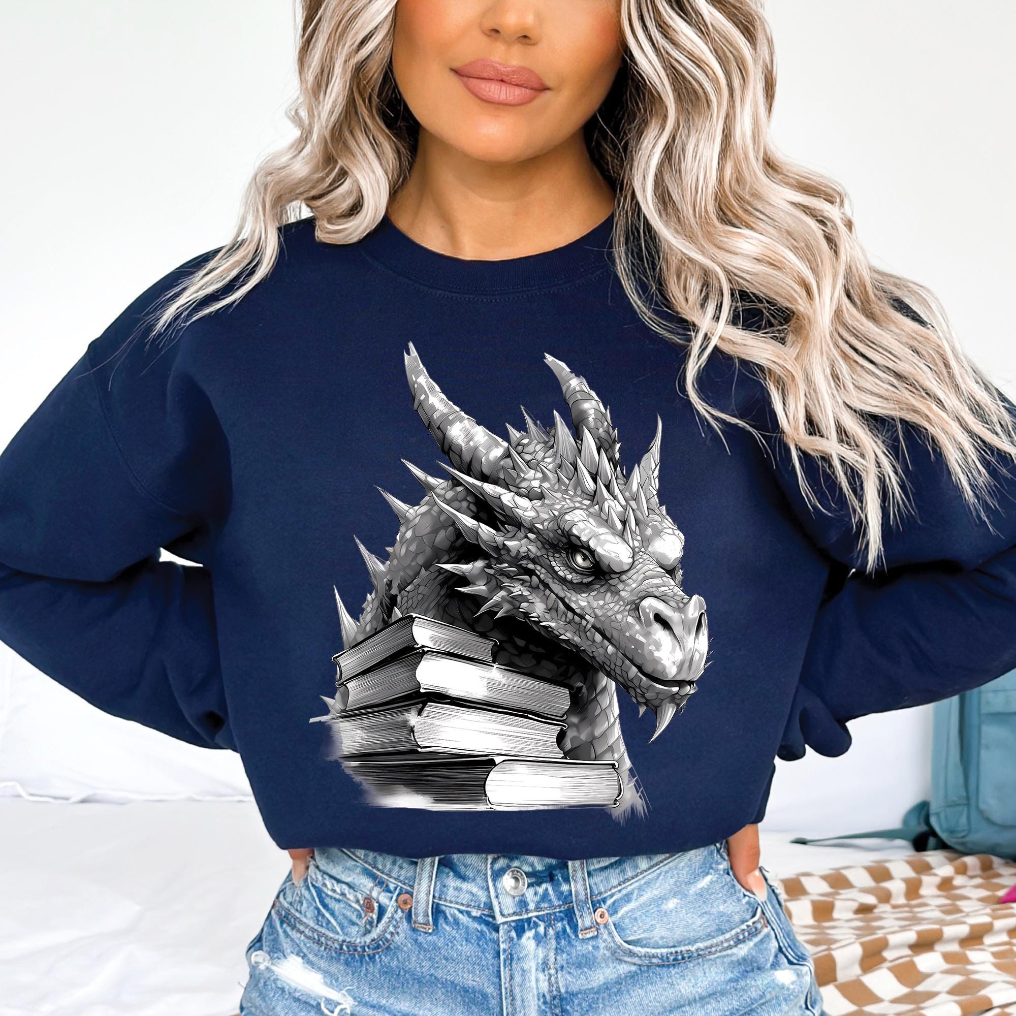 Book Dragon Sweatshirt