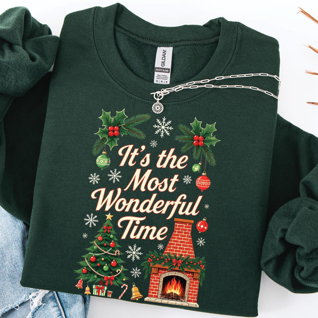 It's the Most Wonderful Time of The Year Christmas Sweatshirt