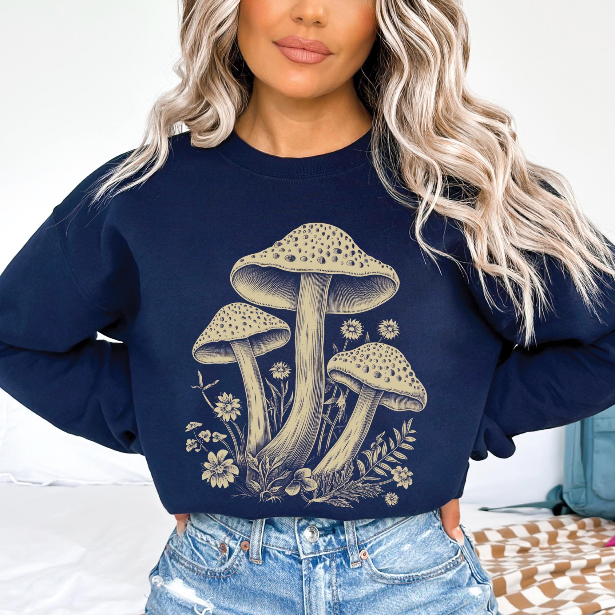 Cottagecore Mushrooms Sweatshirt