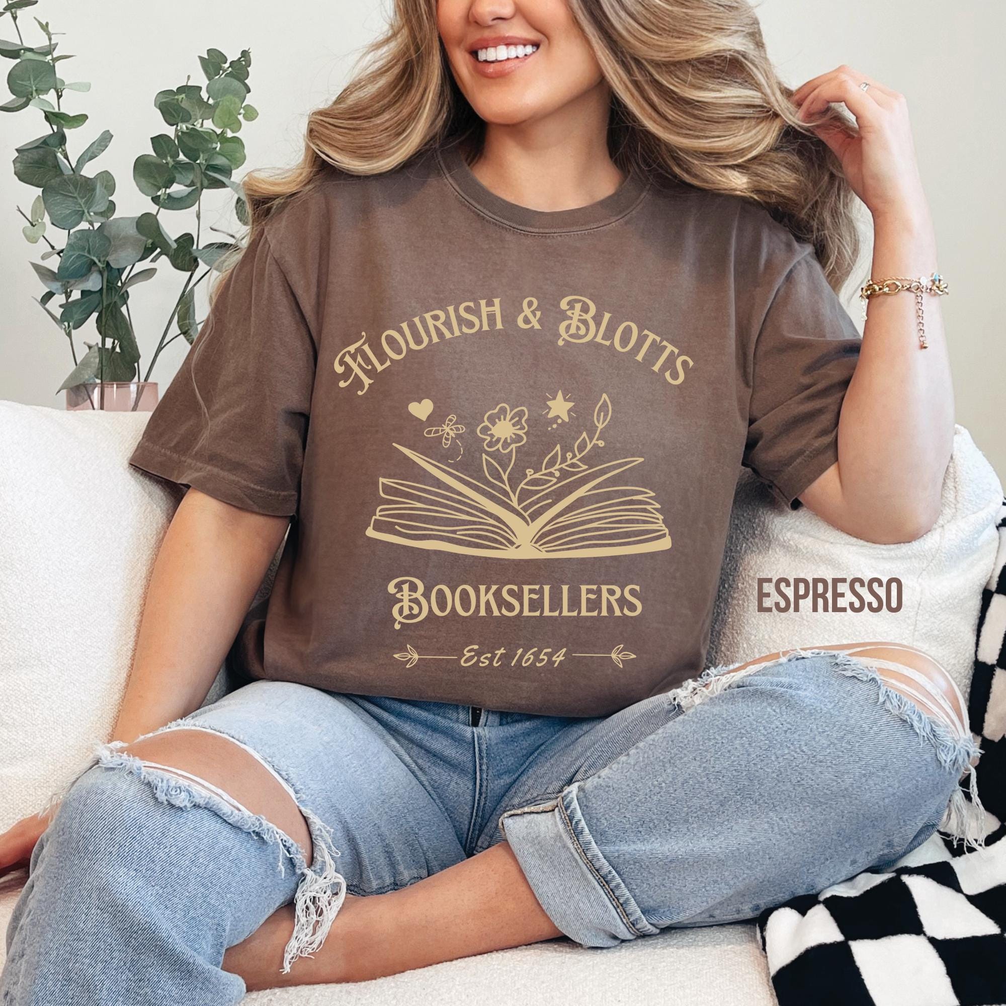 Flourish Blotts Booksellers Wizarding T-Shirt