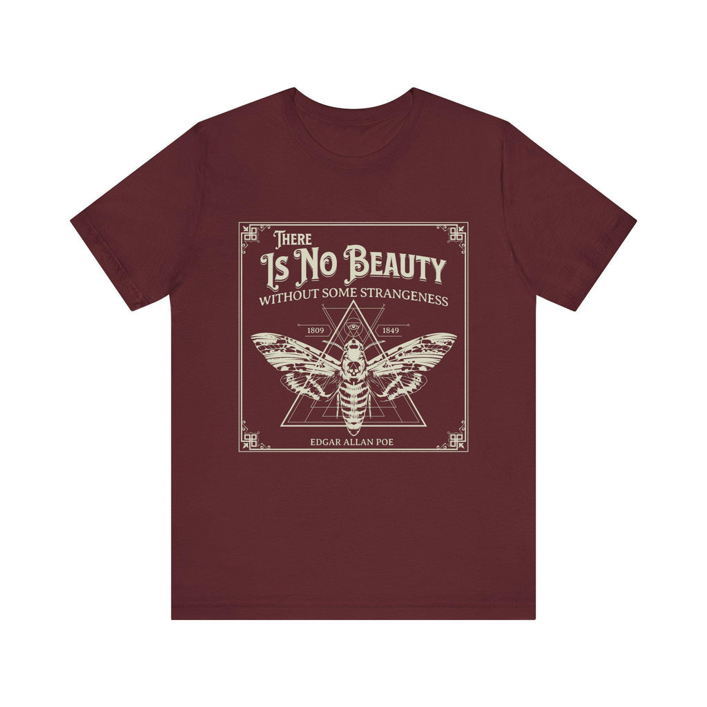 Edgar Allan Poe Gothic Moth T-Shirt