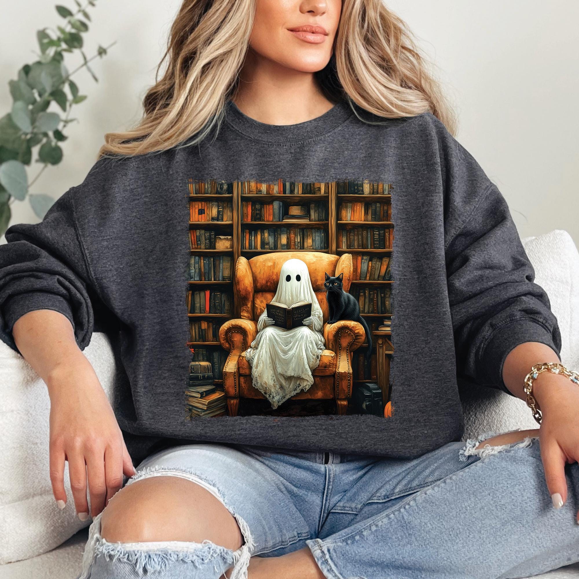 Ghost Books Reader Sweatshirt