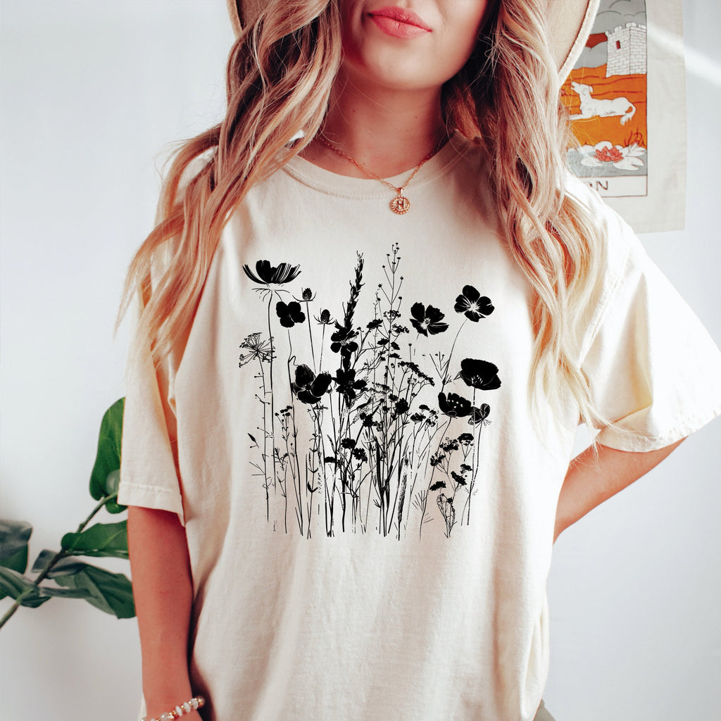 Boho Wildflowers T-Shirt