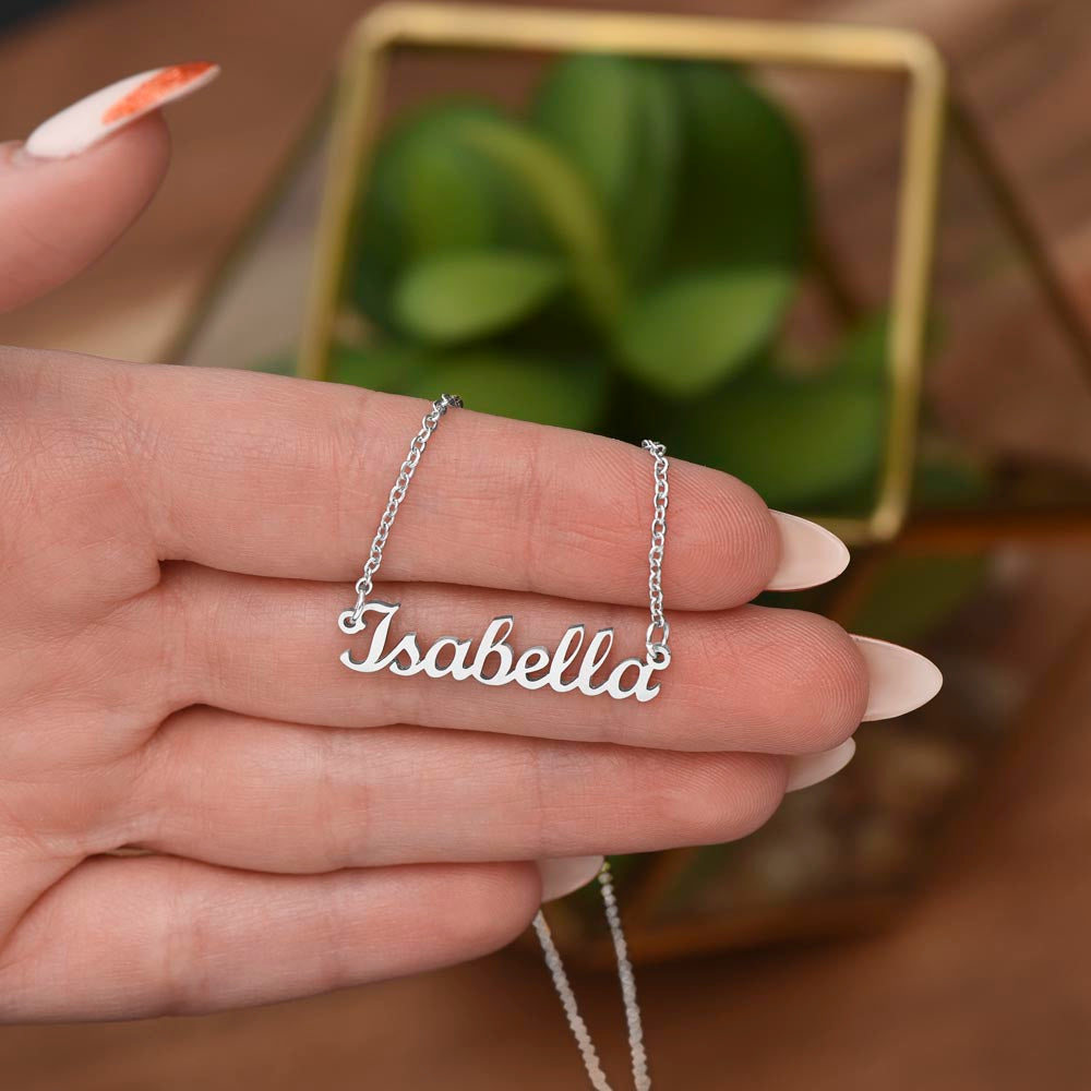 Personalized Simple Name Bracelet Women Girls Stainless Steel Chain Letter  Customized Charm Bracelets Custom Unique Jewelry Gift - AliExpress