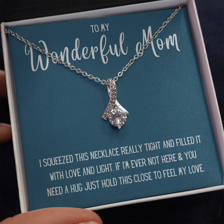 To My Boyfriend's Mom Necklace, Gift For Christmas, Gifts Birthday